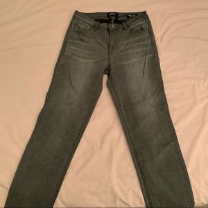 Buffalo David Bitton Gray Mid Rise Jeans